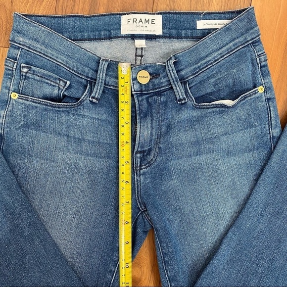 FRAME le skinny de Jeanne crop jeans - Picture 4 of 8